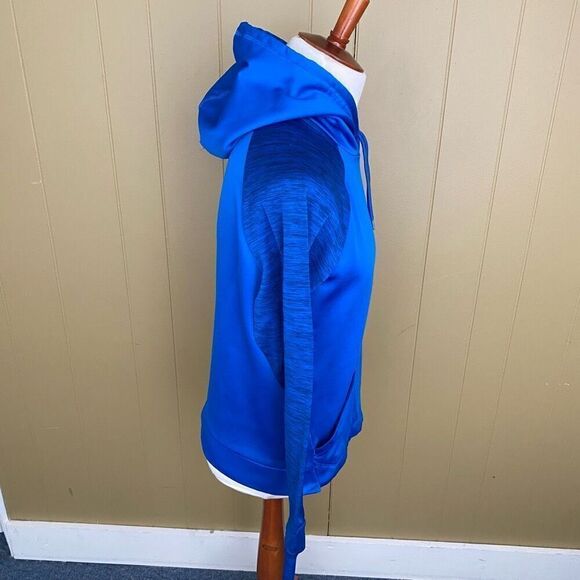 Tek Gear Warm Tek men M pullover drawstring hoodie blue - Picture 5 of 9